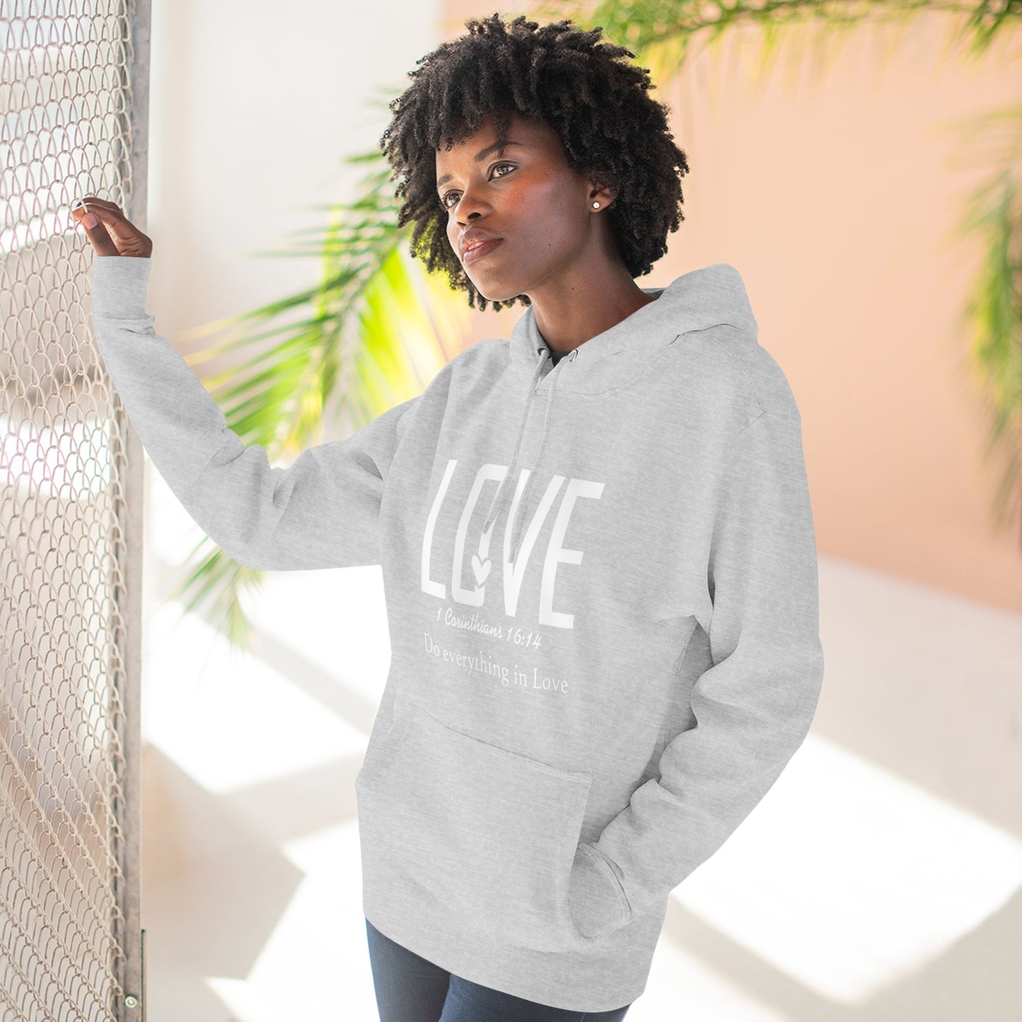 Classic Fleece Hoodie — Three-Panel Pullover