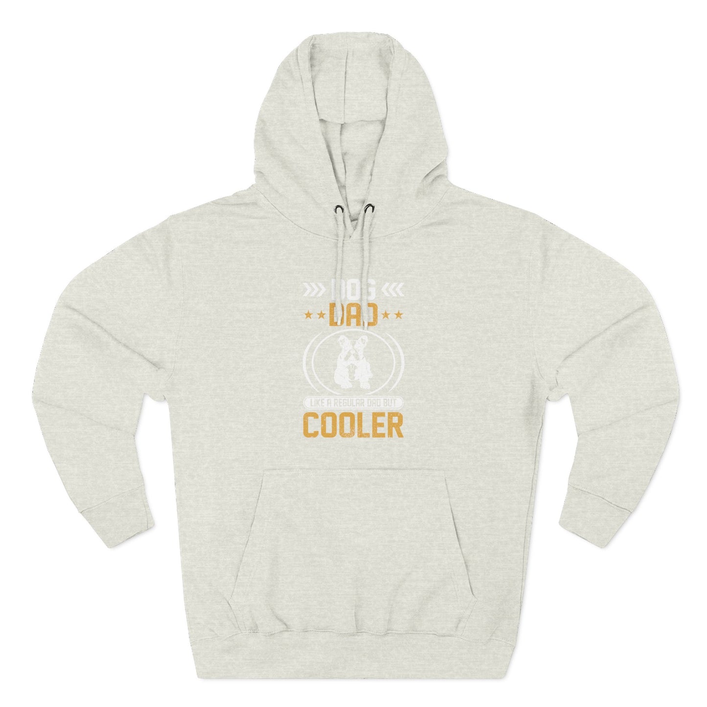 Dog Dad Hoodie — 'Top Dog Dad' Graphic Fleece Pullover