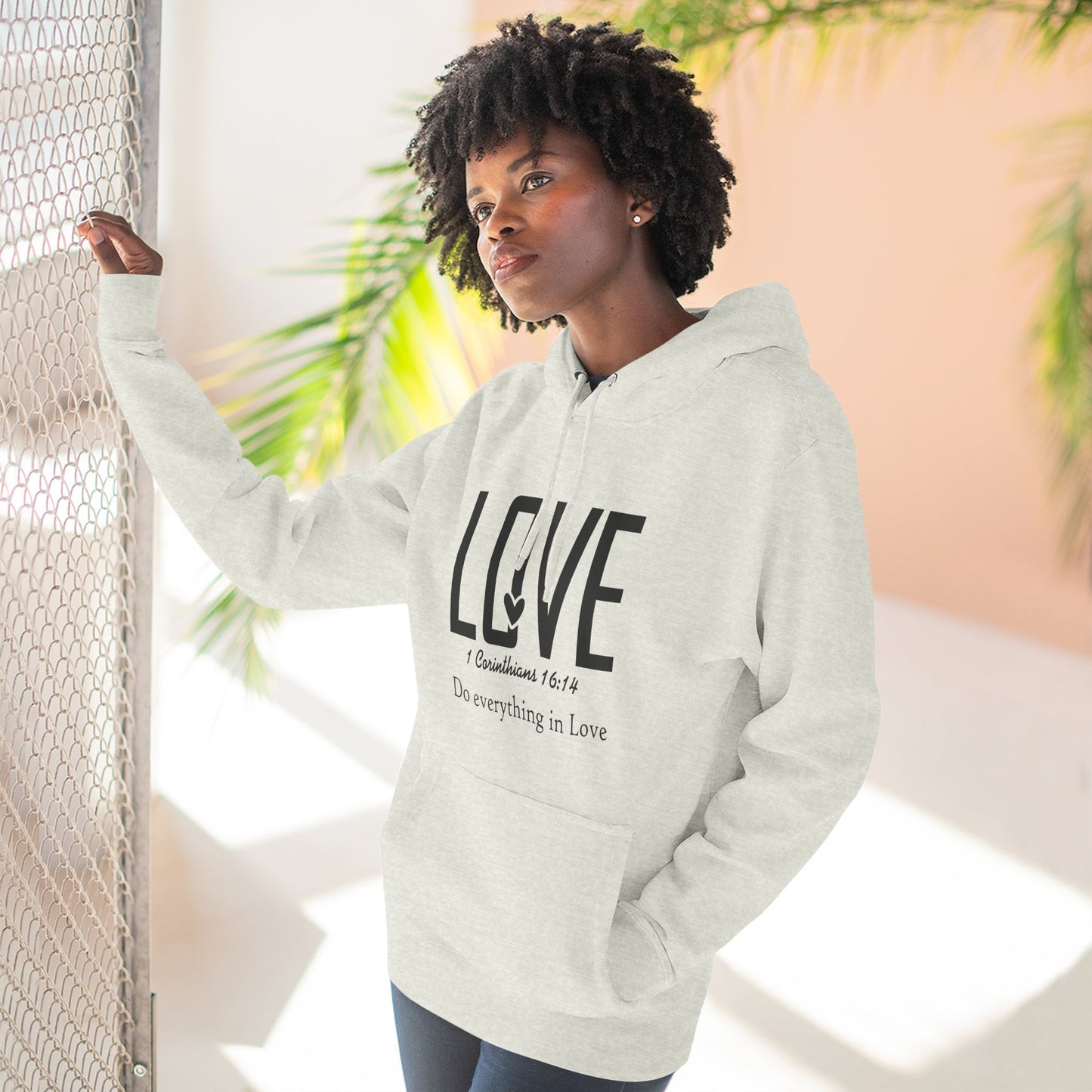 Classic Fleece Hoodie — Three-Panel Pullover