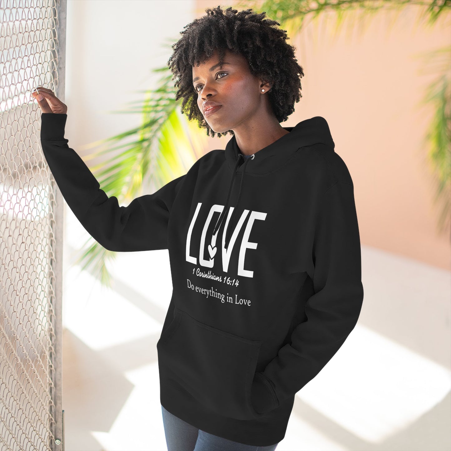 Classic Fleece Hoodie — Three-Panel Pullover
