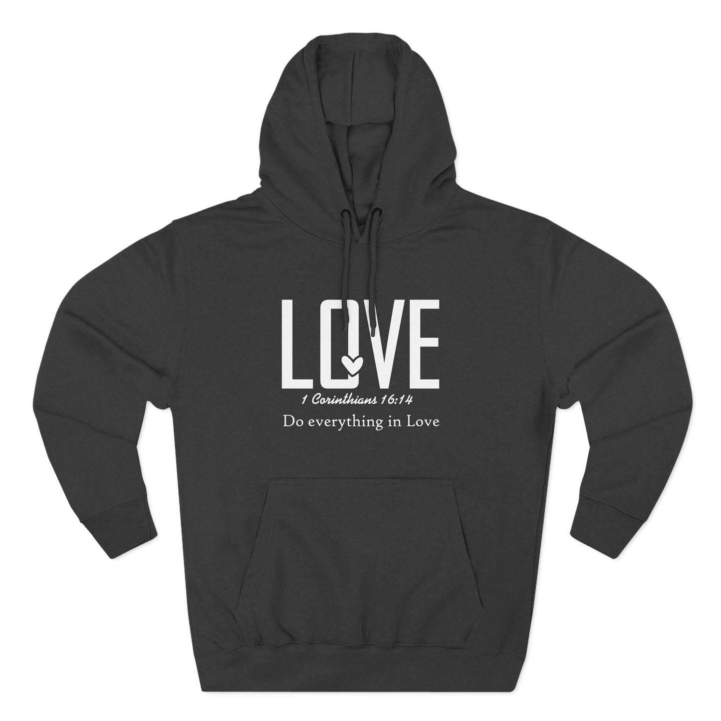 Classic Fleece Hoodie — Three-Panel Pullover