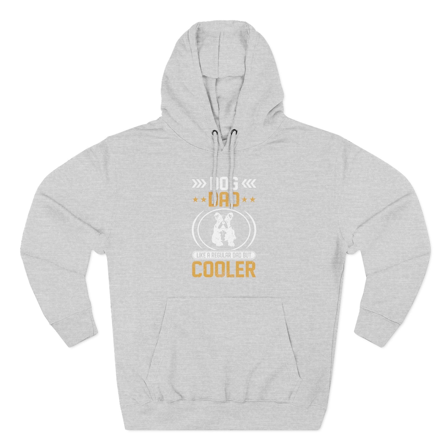 Dog Dad Hoodie — 'Top Dog Dad' Graphic Fleece Pullover