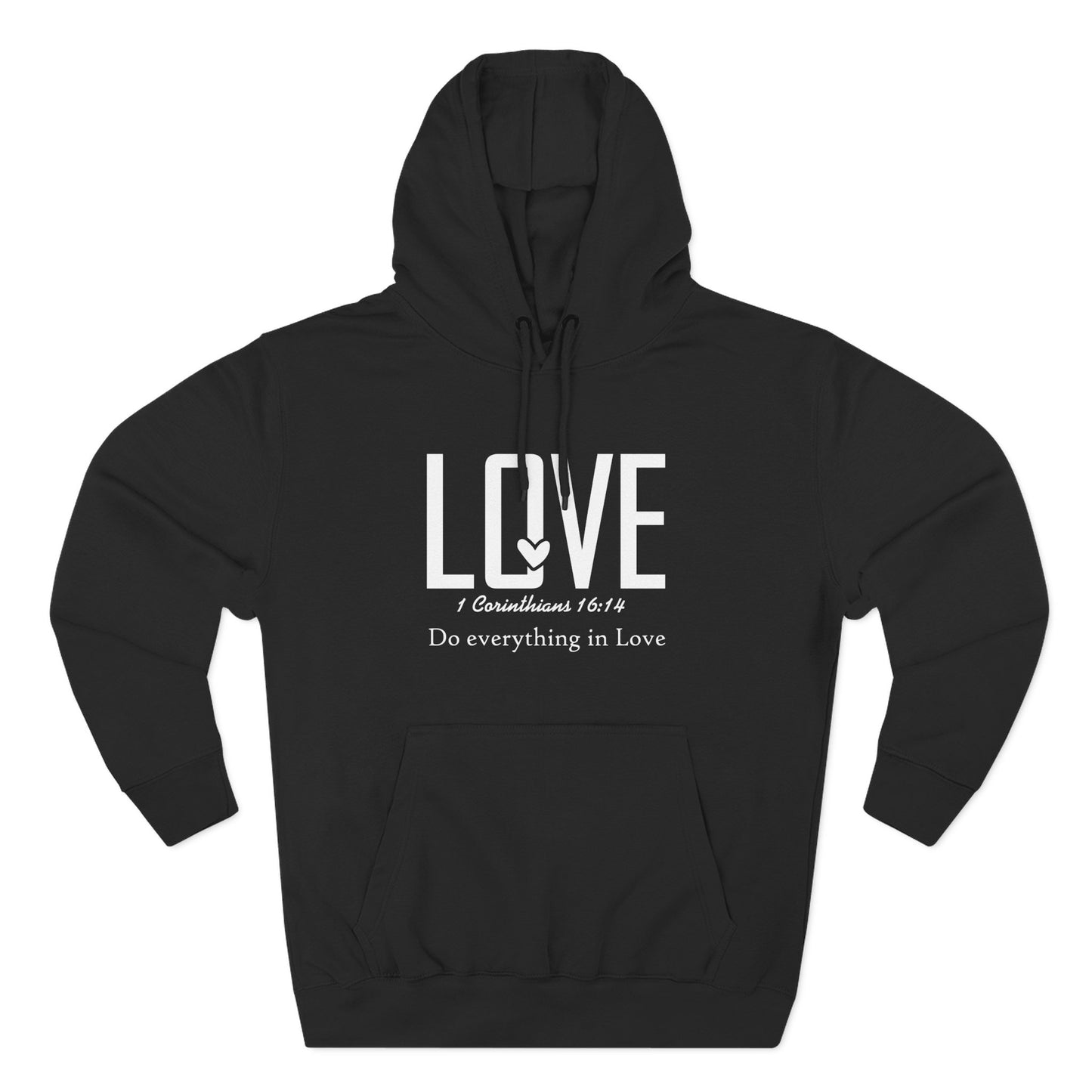 Classic Fleece Hoodie — Three-Panel Pullover